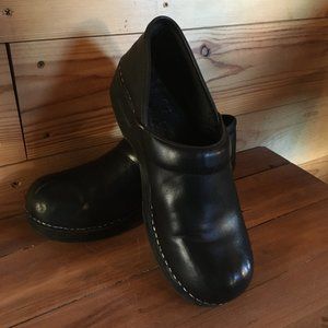 Dansko Black Professional Clogs